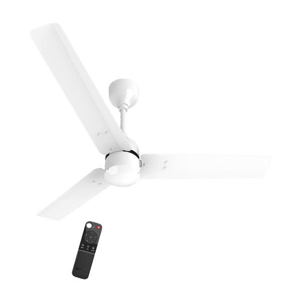 atomberg Renesa 90cm Sweep 3 Blade Ceiling Fan (5 Star BEE Rated With Remote Control, White)_1