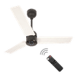 atomberg Renesa 5 Star 900mm 3 Blade BLDC Motor Ceiling Fan with Remote (LED Indicator, White & Black)_1