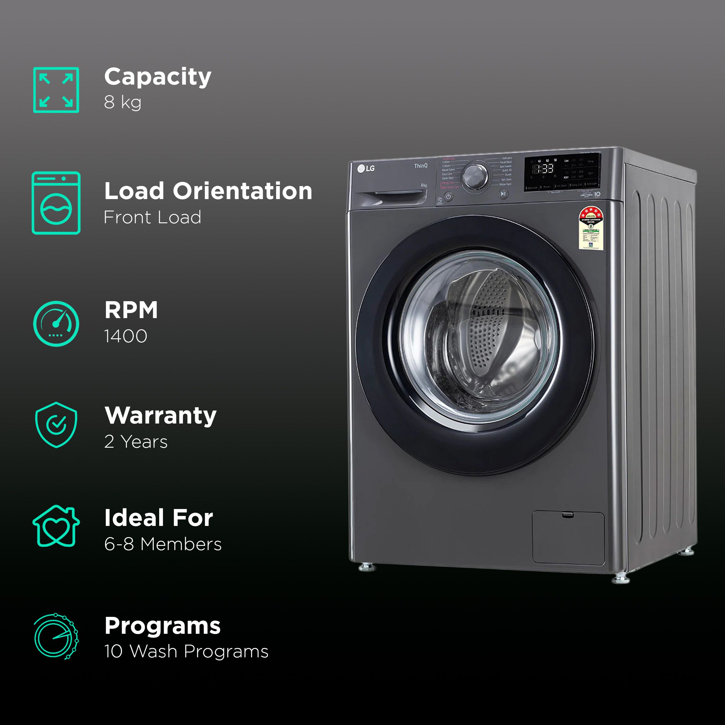 lg washing machine in croma