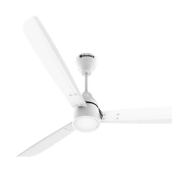 atomberg Renesa Alpha 120cm Sweep 3 Blade Ceiling Fan (5 Star BEE Rated With Regulator, White)_1