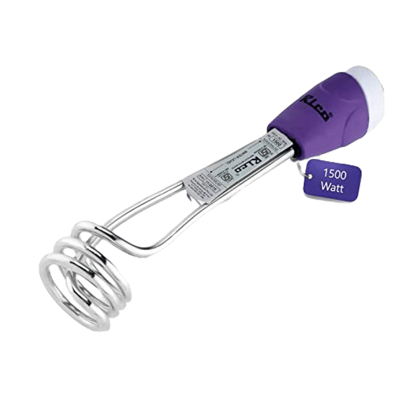 Rico 1500W Shockproof Immersion Rod with Quick Heat Technology (ISI Marked, Purple)_1
