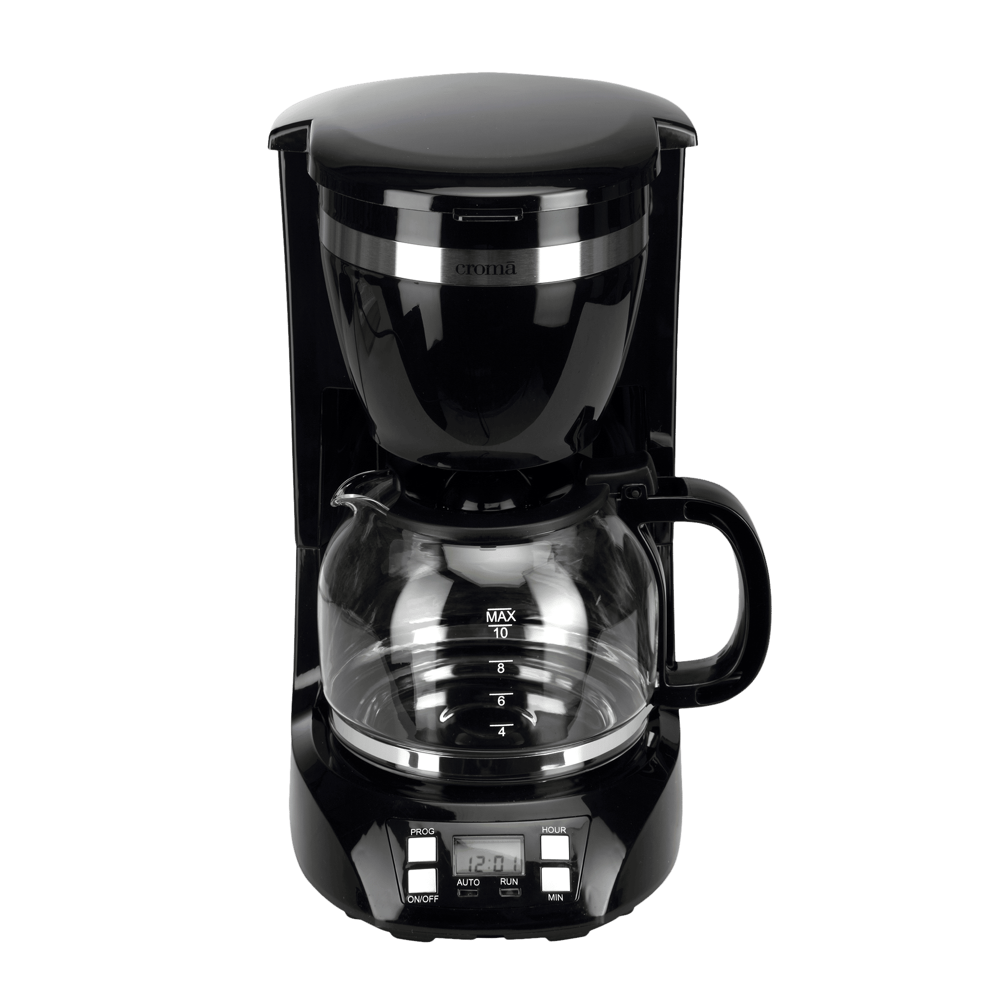 Buy Croma 900 Watt 10 Cups Manual Espresso Coffee Maker with Keep Warm