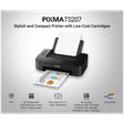 Canon Pixma TS 207 Wired Color Inkjet Printer (Ink End Sensor, 2319C018BA, Black)_4