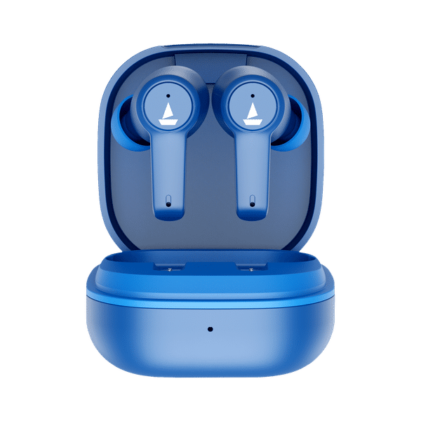 boAt Airdopes 418 TWS Earbuds with Active Noise Cancellation (IPX4 Water Resistant, IWP Technology, Blue Thunder)_1
