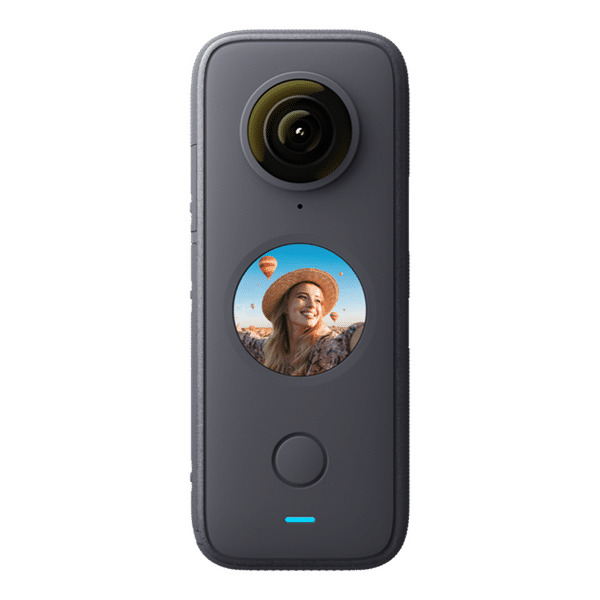 Insta360 One X2 5.7K and 18MP 30 FPS Waterproof Action Camera with Horizon Lock (Black)_1