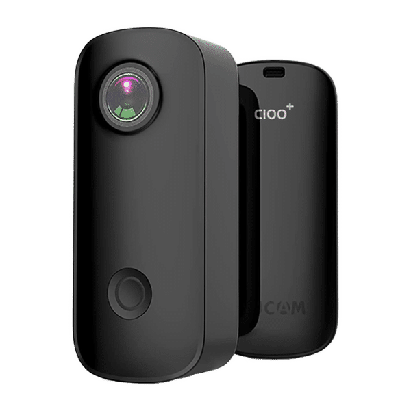 SJCAM C100+ 4K and 15MP 30 FPS Waterproof Action Camera with Magnetic Body (Black)_1