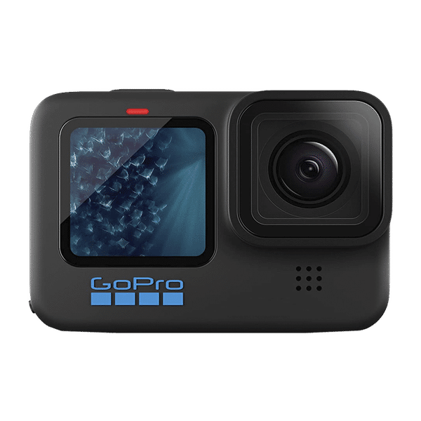 GoPro Hero11 5.3K and 27MP 60 FPS Waterproof Action Camera with Front + Rear LCD Screens (Black)_1