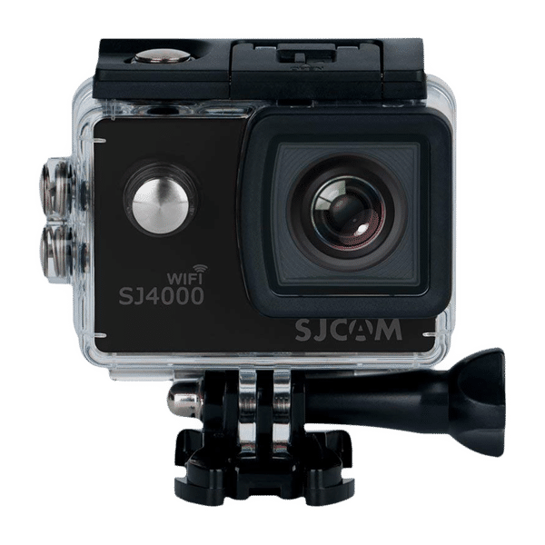 SJCAM SJ4000 4K and 12MP 30 FPS Waterproof Action Camera with 170 Degree Wide Angle (Black)_1