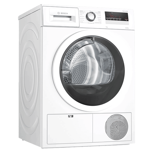 BOSCH 7 kg 5 Star Fully Automatic Front Load Dryer (Series 4, WTN86203IN, Auto Dry Function, White)_1