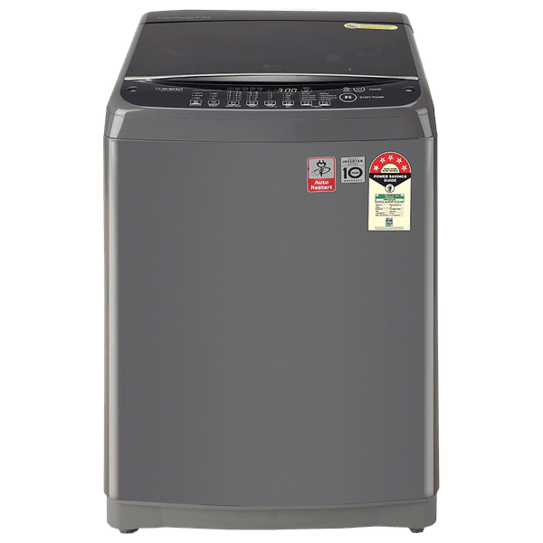LG 6.5 kg 5 Star Inverter Fully Automatic Top Load Washing Machine (T65SJMB1Z.ABMQEIL, Smart Inverter Technology, Middle Black)_1