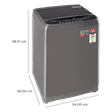 LG 6.5 kg 5 Star Inverter Fully Automatic Top Load Washing Machine (T65SJMB1Z.ABMQEIL, Smart Inverter Technology, Middle Black)_3
