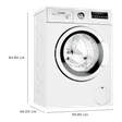 BOSCH 6 kg 5 Star Fully Automatic Front Load Washing Machine (Series 4, WLJ2026WIN, Anti Wrinkle Function, White)_3