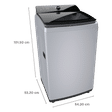 BOSCH 7 kg 5 Star Fully Automatic Top Load Washing Machine (Series 2, WOE703S0IN, ExpertCare Wash System, Silver)_3