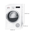 BOSCH 8 kg Fully Automatic Front Load Dryer (Series 4, WTB86202IN, In-Built Heater, White)_3
