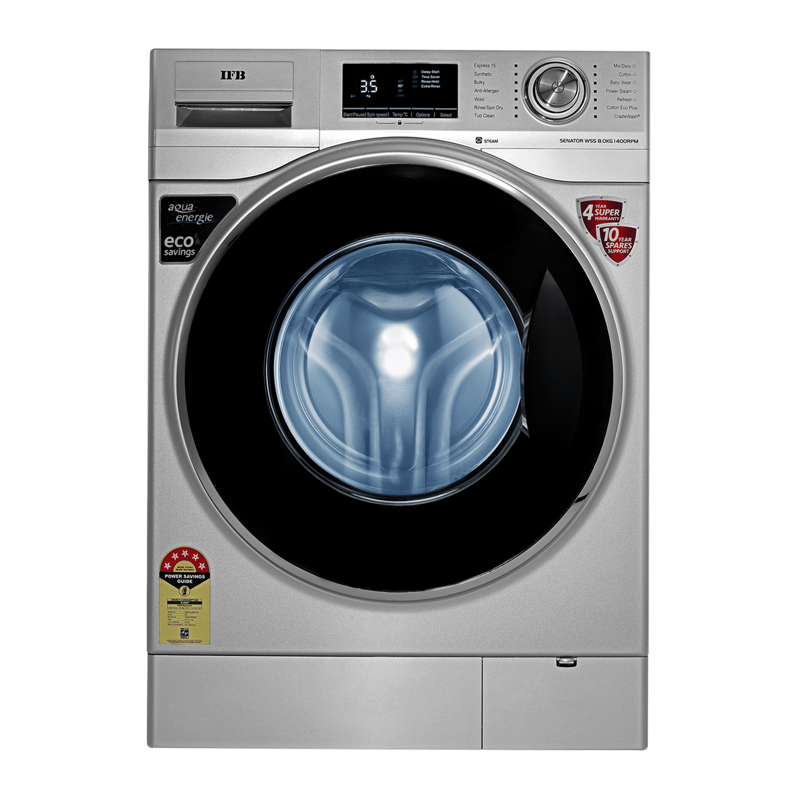 ifb 8.5 kg fully automatic front loading washing machine