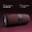 boAt Stone 1208 14W Portable Bluetooth Speaker (IPX7 Water Resistant, Siri & Google Voice Assistant, Stereo Channel, Maroon)_3