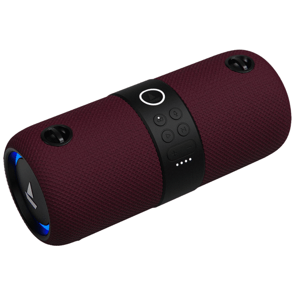 boAt Stone 1208 14W Portable Bluetooth Speaker (IPX7 Water Resistant, Siri & Google Voice Assistant, Stereo Channel, Maroon)_1