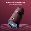 boAt Stone 1208 14W Portable Bluetooth Speaker (IPX7 Water Resistant, Siri & Google Voice Assistant, Stereo Channel, Maroon)_4