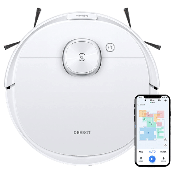 ECOVACS Deebot N8 Robotic Vacuum Cleaner (ECON8, White)_1