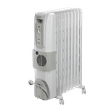 De'Longhi HOR 2500 Watts Fan Oil Filled Heater (Thermostat Control, KH770925V, White)_2