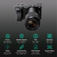 SONY Alpha 6400 24.2MP Mirrorless Camera (18-135 mm Lens, 23.5 x 15.6 mm Sensor, Tiltable LCD Screen)_3