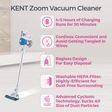 KENT Zoom 130 Watts Vacuum Cleaner (HEPA Filter, 16068, Blue)_3
