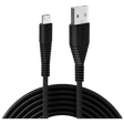 urbn Type A to Micro USB Type B 4.95 Feet (1.5 M) Cable (Tangle-free Design, Black)_1