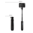 GoPro Shorty 22.7cm Adjustable Mini Tripod for Camera (2 in 1, Black)_2