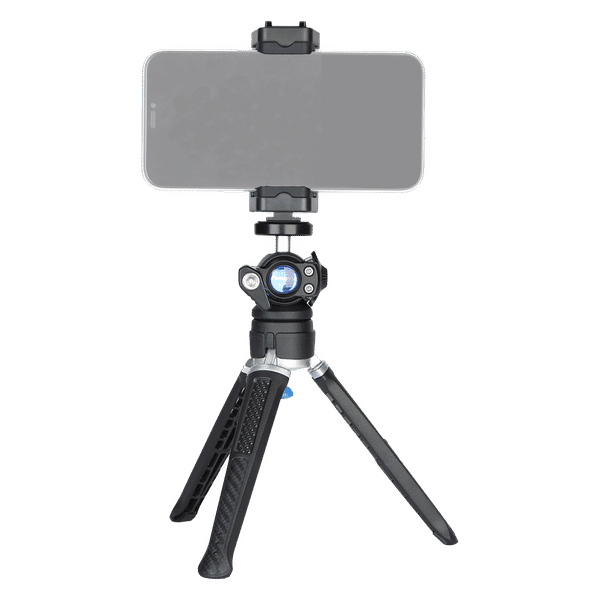 FotoPro Python FireKit I 30cm Adjustable Tripod for Mobile (Flexible Arm, Black)_1