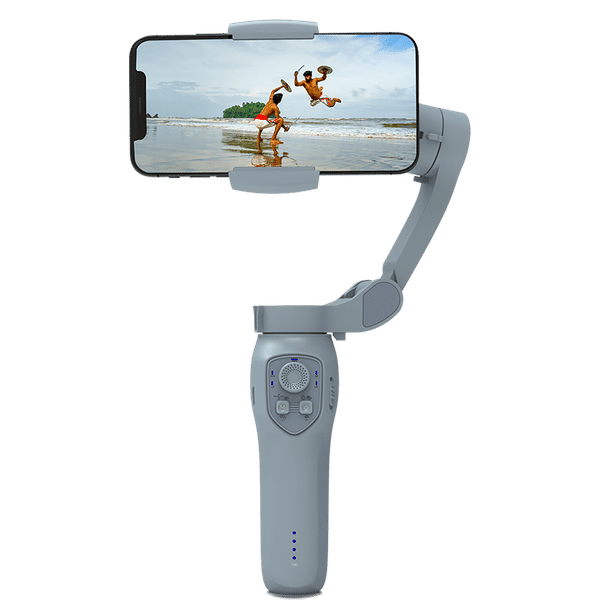 Qubo HGL01GR001 3-Axis Gimbal for Mobile (Smart Face & Object Tracking, Grey)_1