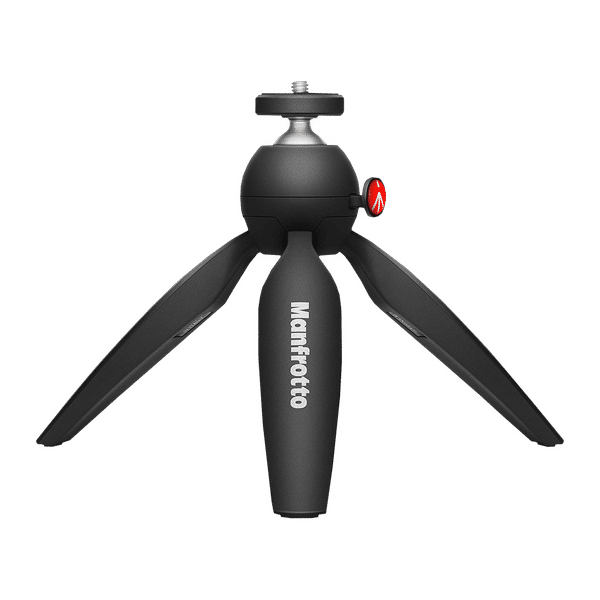 SENNHEISER MKE 200 22.5cm Adjustable Mini Tripod for Mobile and Camera with Mic (180 Degree Locking, Black)_1