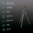 Manfrotto Befree-Advanced 151cm Adjustable Tripod for Camera (360 Degree Panoramic Rotation, Black)_2