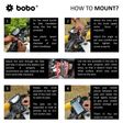 bobo BM5 Claw Bike Mount for Mobile (Fast USB 3.0 Charger, Black)_2