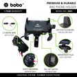 bobo BM5 Claw Bike Mount for Mobile (Fast USB 3.0 Charger, Black)_4