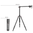 DigiTek DTR 520 BH 151cm Adjustable Tripod for Camera (Swivel Pan Head, Black)_3