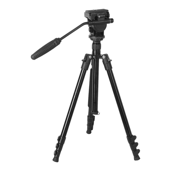 DigiTek DTR 545 VD 166cm Adjustable Tripod for Camera (Portable and Sturdy, Black)_1