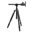 HIFFIN HF-550 165.1cm Adjustable Tripod for Camera (360 Degree Ball Head, Black)_1