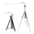 hama Profil Duo 150cm Adjustable Tripod for Camera (Ball Head, Black)_3