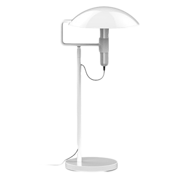 DesignNest FlashLight DeskLight 10 Watts LED Table Lamp (600 Lumens, 3500K Color Temperature, 10844WT/FLDLST, White)_1
