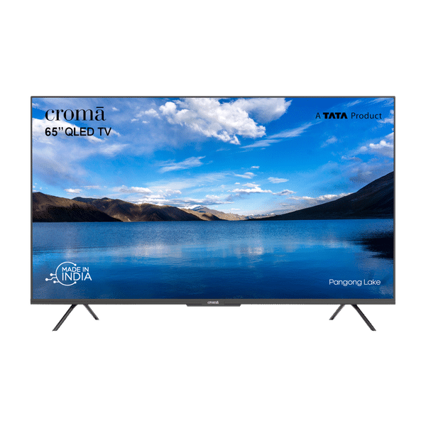 Croma 165 cm (65 inch) QLED 4K Ultra HD Google TV with Dolby Atmos_1
