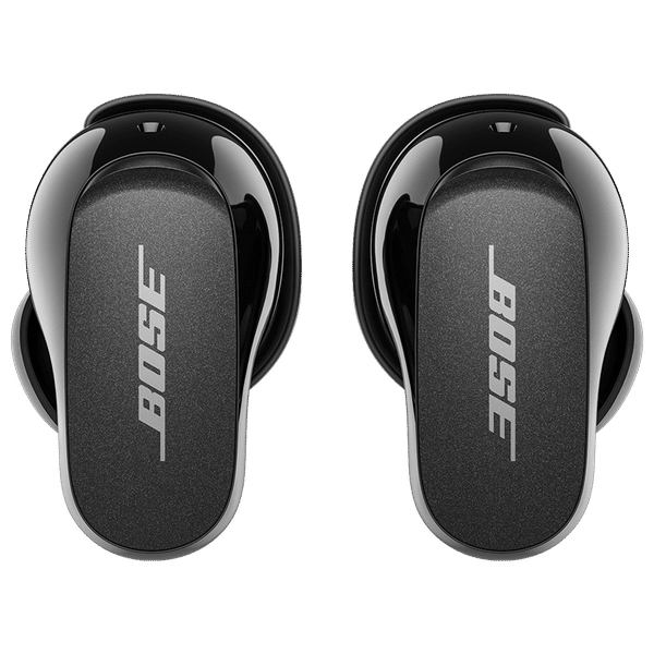 BOSE QuietComfort II TWS Earbuds with Active Noise Cancellation (IPX4 Water Resistant, Up to 6 Hours Playback, Triple Black)_1