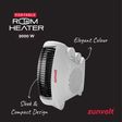 zunvolt Ambrus 2000 Watts Quartz Fan Room Heater (Overheat Protection, White)_3