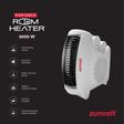 zunvolt Ambrus 2000 Watts Quartz Fan Room Heater (Overheat Protection, White)_4