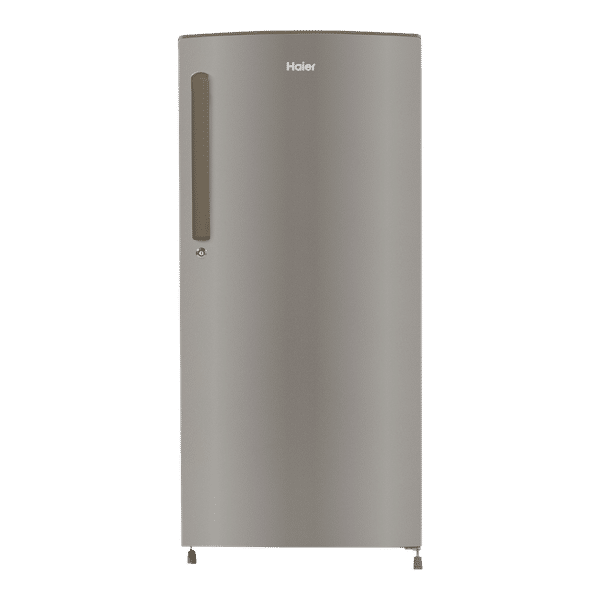 Haier 192 Litres 3 Star Direct Cool Single Door Refrigerator with Diamond Edge Freezing Technology (HRD-1923BMS-E, Moon Silver)_1