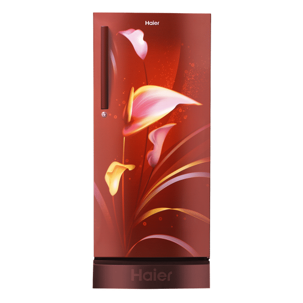 Haier 195 Litres 3 Star Direct Cool Single Door Refrigerator with Multi Air Flow System (HRD-1953CPRA-E, Red Arum)_1