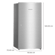 LIEBHERR 220 Litres 4 Star Direct Cool Single Door Refrigerator with Stabilizer Free Operation (DSL 2240, Edelstahllook)_3