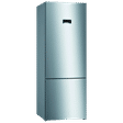 BOSCH Series 4 559 Litres 2 Star Frost Free Double Door Bottom Mount Refrigerator with Temperature Display (KGN56XI40I, Inox)_1