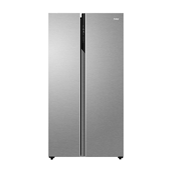 Haier 630 Litres Frost Free Side by Side Refrigerator with Magic Cooling Technology (HRS-682SS, Shiny Steel)_1
