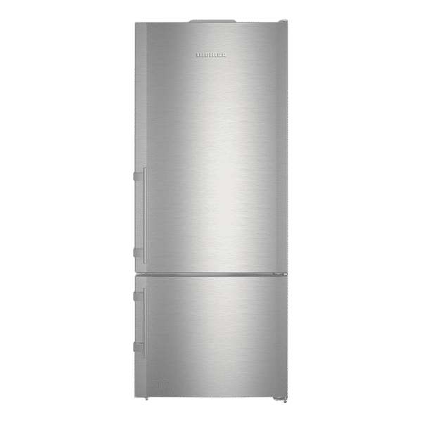 LIEBHERR 442 Litres 2 Star Frost Free Double Door Refrigerator with DuoCooling Technology (CNPEF4516, Silver)_1