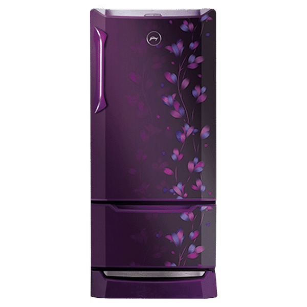 Godrej Edge Duo 255 Litres 3 Star Direct Cool Single Door Refrigerator with Duo Flow Technology (RD EDGE DUO 270C 33 TDI, Jade Purple)_1